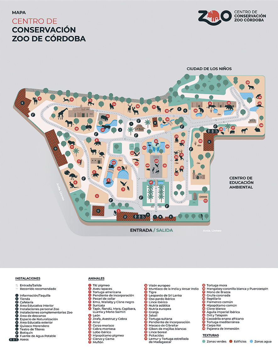 Mapa – Zoo Córdoba