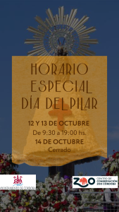 Horario Especial Día del Pilar Horario Especial Día del Pilar