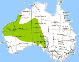 Mapa distribución Dragón Barbudo